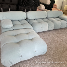 Modulare Sofa bequeme langlebige Boucle Couch